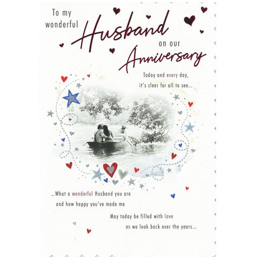 Picture of WONDERFUL HUSBAND ON OUR ANNIVERSARY CARD